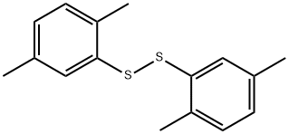 di(2,5-xylyl) disulphide  结构式