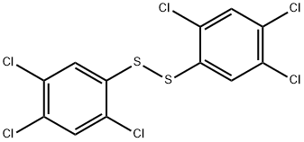 双(2,4,5-三氯苯基)二硫化物 结构式