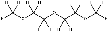 氘代双(2-甲氧基乙基)醚 结构式