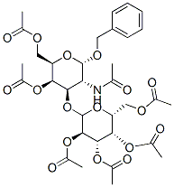 Benzyl 2-acetamido-4,6-di-O-acetyl-3-O-(2,3,4,6-tetra-O-acetyl-b-D-galactosyl)-2-deoxy-a-D-galactopyranoside