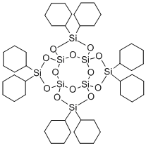 八环己基-POSS 结构式