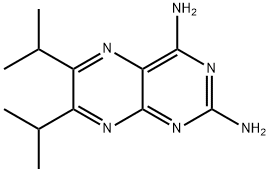 2,4-二胺基-6,7-二乙丙基蝶啶 结构式