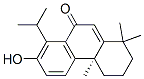 9(1H)-Phenanthrenone, 2,3,4,4a-tetrahydro-7-hydroxy-1,1,4a-trimethyl-8-(1-methylethyl)-, (4aS)- 结构式