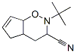 Cyclopenta[e]-[1,2]-oxazine, 3,4,4a,7a(2H,5H)-tetrahydro-2-(t-butyl)-3 -cyano- 结构式