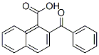 2-Benzoyl-1-naphthoic acid 结构式