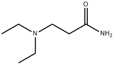 3-二乙基氨基丙酰胺 结构式