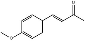 反-4-(4-甲氧苯基)-3-丁烯-2-酮 结构式