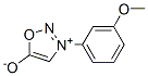 3-(3-Methoxyphenyl)sydnone 结构式