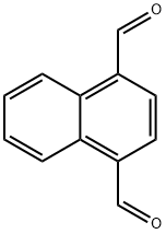 1,4-萘二羧醛 结构式