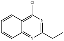 4-氯-2-乙基喹唑啉 结构式