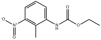 N-乙氧羰基-3-硝基邻甲苯胺 结构式
