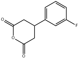 4-(3-氟苯基)二氢-2H-吡喃-2,6(3H)-二酮 结构式