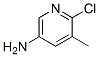 2-Chloro-3-Methyl-5-Aminopyridine 结构式