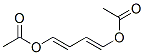 1,3-Butadiene-1,4-diol, diacetate 结构式