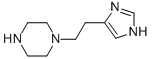 1-[2-(1H-IMIDAZOL-4-YL)-ETHYL]-PIPERAZINE 结构式