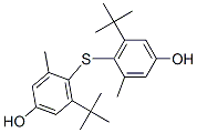 4,4'-thiobis[5-tert-butyl-m-cresol]  结构式