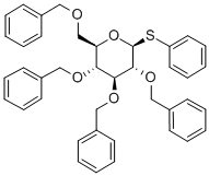 (2R,3R,4S,5R,6S)-3,4,5-Tris(benzyloxy)-2-((benzyloxy)methyl)-6-(phenylthio)tetrahydro-2H-pyran