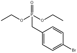 4-溴苄基亚磷酸二乙酯 结构式