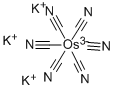 OSMIUM POTASSIUM CYANIDE 结构式