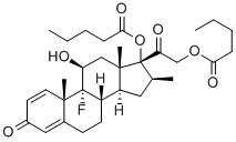 二戊酸倍他米松 结构式