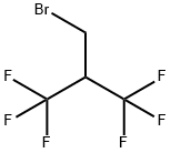 2-(溴甲基)-1,1,1,3,3,3-六氟丙烷 结构式