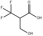 3-羟基-2-三氟甲基丙酸 结构式