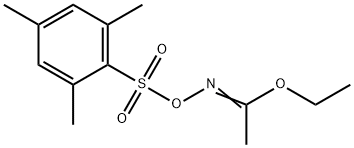 O-(2,4,6-三甲基苯磺酰基)乙酰羟肟酸乙酯 结构式