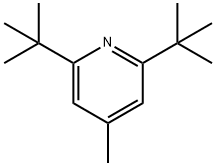 2,6-二叔丁基-4-甲基吡啶 结构式
