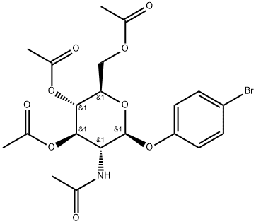 4-Bromophenyl 2-acetamido-3,4,6-tri-O-acetyl-2-deoxy-b-D-glucopyranoside