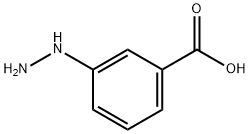 3-肼基苯甲酸 结构式