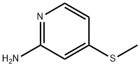 2-氨基-4-甲硫基-吡啶 结构式