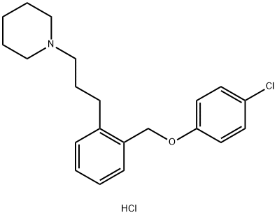 1-(3-(2-((4-Chlorophenoxy)methyl)phenyl)propyl)piperidinehydrochloride