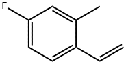 4-FLUORO-2-METHYL-1-VINYL-BENZENE 结构式