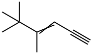 3-Hexen-1-yne, 4,5,5-trimethyl- (9CI) 结构式