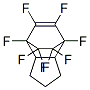 4,5,6,7,8,8,9,9-Octafluoro-2,3,3a,4,7,7a-hexahydro-4,7-ethano-1H-indene 结构式