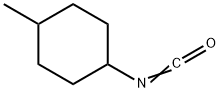 4-甲基环己基异氰酸酯 结构式