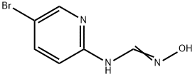 N-(5-bromopyrid-2-yl)formamidoxime 结构式