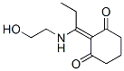 1,3-Cyclohexanedione, 2-[1-[(2-hydroxyethyl)amino]propylidene]- (9CI) 结构式