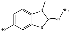 2(3H)-Benzothiazolone,6-hydroxy-3-methyl-,hydrazone(9CI) 结构式