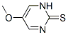 2(1H)-Pyrimidinethione, 5-methoxy- (9CI) 结构式