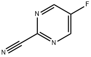 2-氰基-5-氟嘧啶 结构式