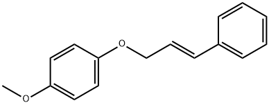 1-METHOXY-4-((E)-3-PHENYL-ALLYLOXY)-BENZENE 结构式