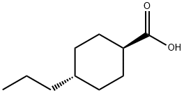 反式对丙基环己基甲酸 结构式