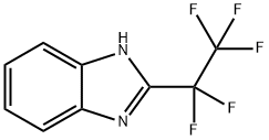 2-(全氟乙基)苯并咪唑 结构式