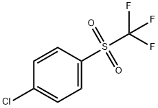 1-氯-4-((三氟甲基)磺酰基)苯 结构式