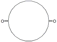 1,12-Cyclodocosanedione 结构式