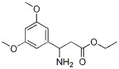 苯丙酸Β-氨基-3,5-二甲氧基乙酯 结构式