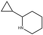 2-环丙基哌啶 结构式