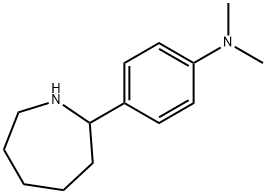 (4-AZEPAN-2-YL-PHENYL)-DIMETHYL-AMINE 结构式