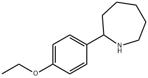 1H-Azepine,2-(4-ethoxyphenyl)hexahydro-(9CI) 结构式